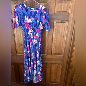 EUC Anthro Abel The Label Floral Maxi Dress XS